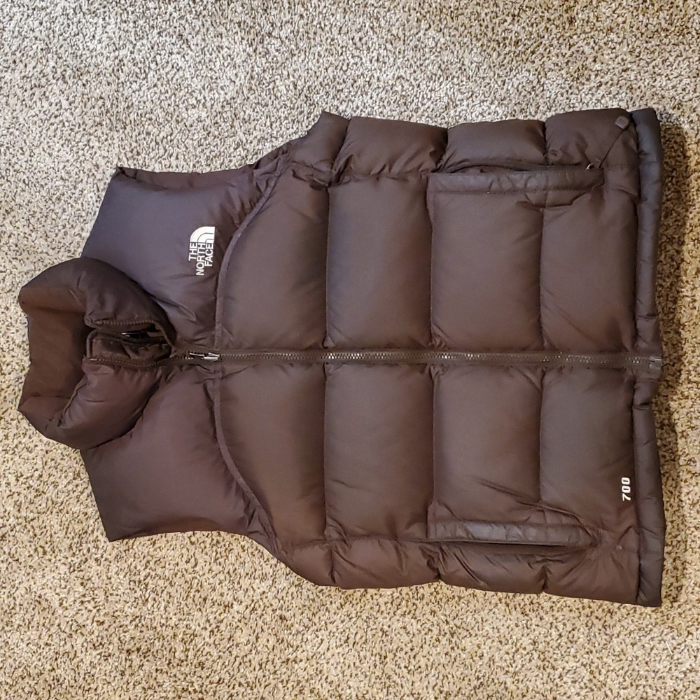 The North Face Brown Puffer Vest